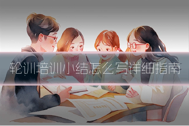 轮训培训小结怎么写详细指南