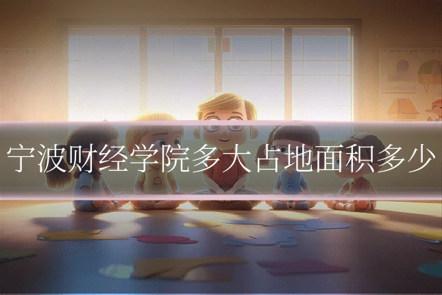 宁波财经学院多大占地面积多少