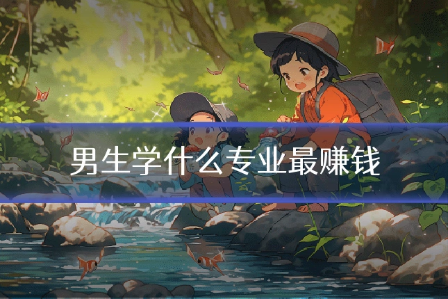 男生学什么专业最赚钱