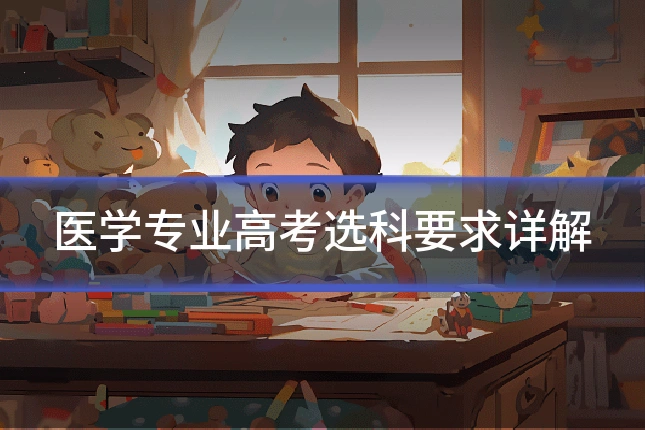 医学专业高考选科要求详解