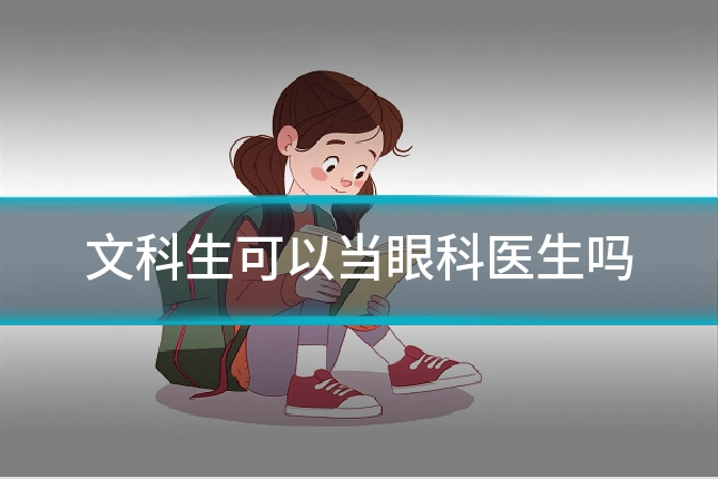 文科生可以当眼科医生吗