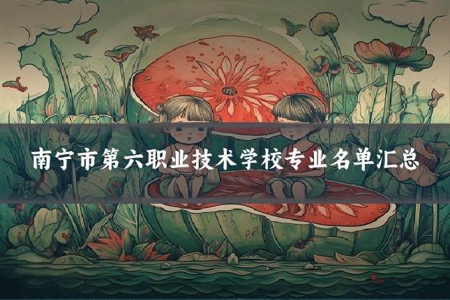 南宁市第六职业技术学校专业名单汇总
