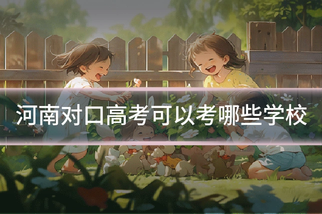 河南对口高考可以考哪些学校