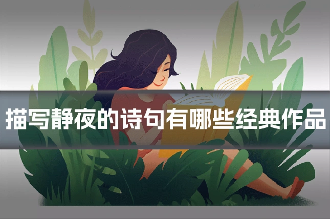描写静夜的诗句有哪些经典作品