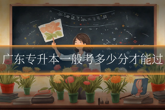 广东专升本一般考多少分才能过
