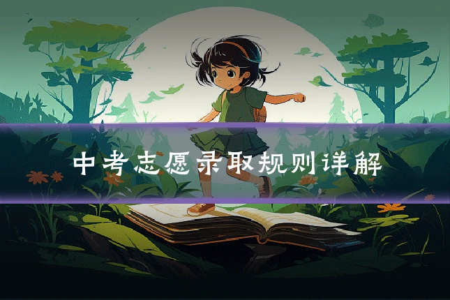 中考志愿录取规则详解