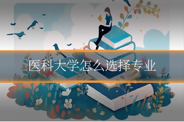 医科大学怎么选择专业