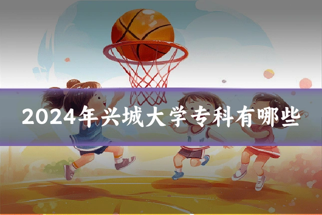 2024年兴城大学专科有哪些