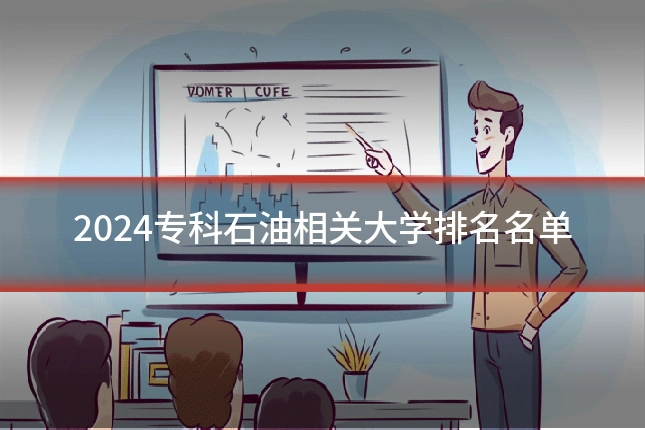 2024专科石油相关大学排名名单