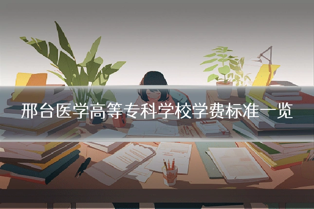 邢台医学高等专科学校学费标准一览