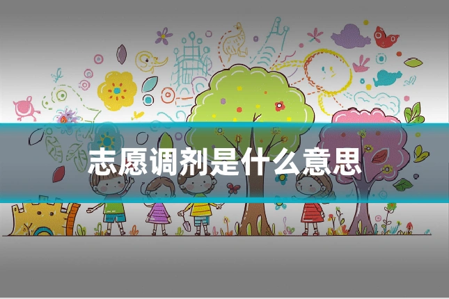 志愿调剂是什么意思