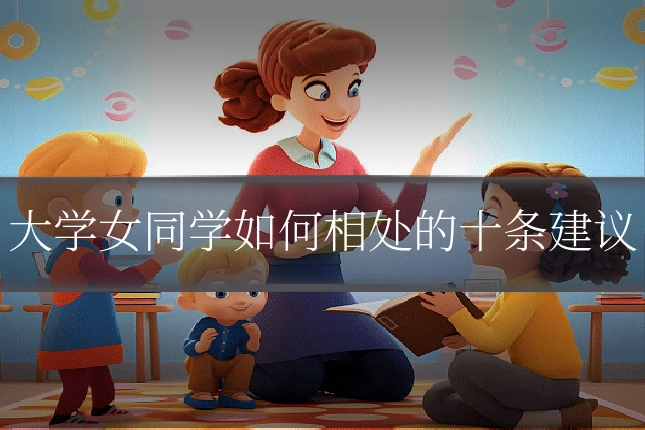 大学女同学如何相处的十条建议