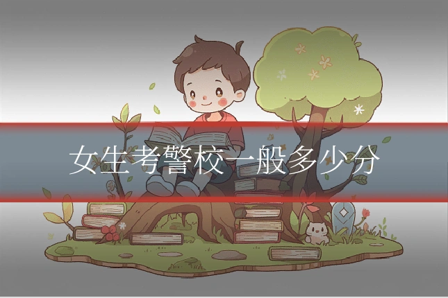 女生考警校一般多少分