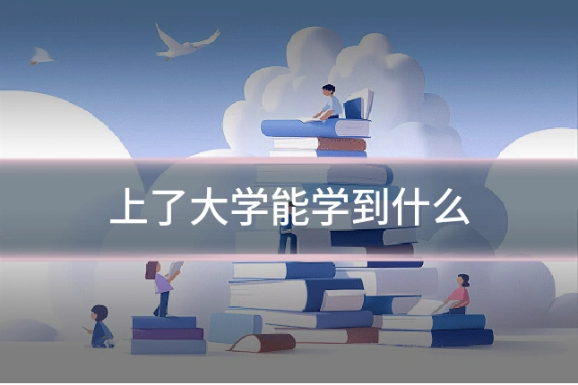 上了大学能学到什么