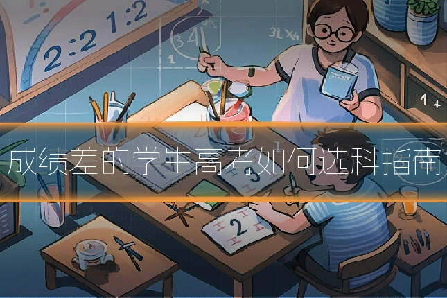 成绩差的学生高考如何选科指南