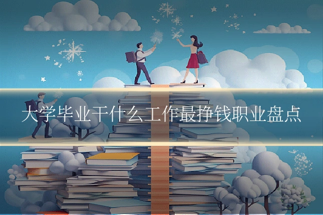 大学毕业干什么工作最挣钱职业盘点