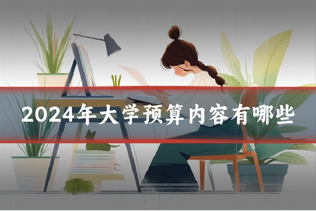 2024年大学预算内容有哪些