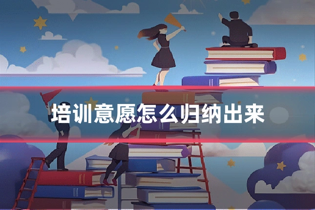 培训意愿怎么归纳出来