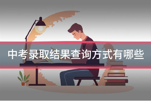 中考录取结果查询方式有哪些