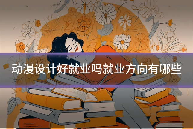 动漫设计好就业吗就业方向有哪些