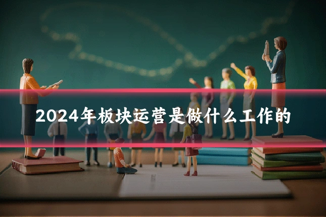 2024年板块运营是做什么工作的