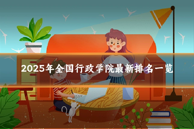 2025年全国行政学院最新排名一览