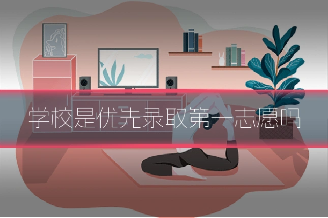 学校是优先录取第一志愿吗