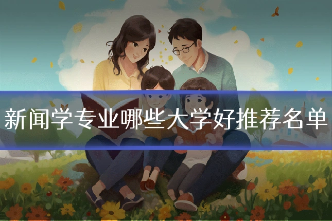 新闻学专业哪些大学好推荐名单