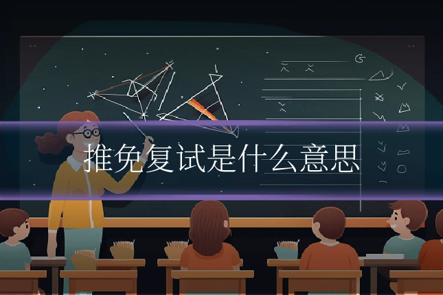 推免复试是什么意思