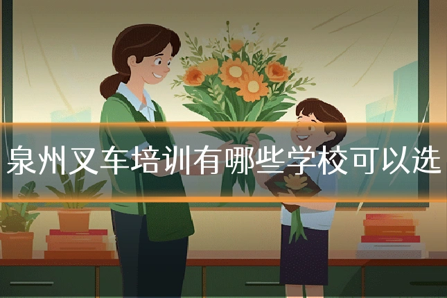泉州叉车培训有哪些学校可以选