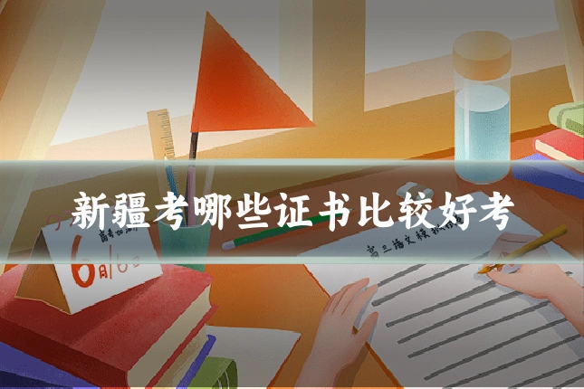 新疆考哪些证书比较好考