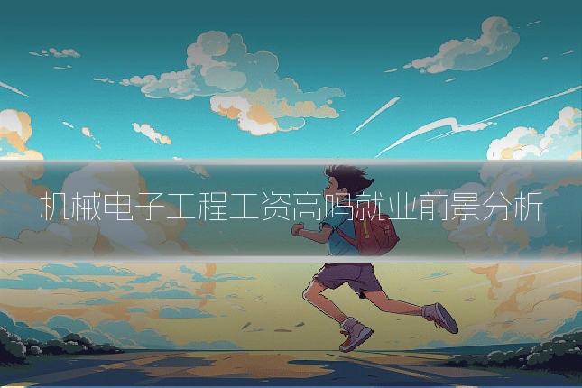 机械电子工程工资高吗就业前景分析