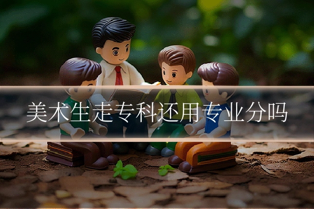 美术生走专科还用专业分吗