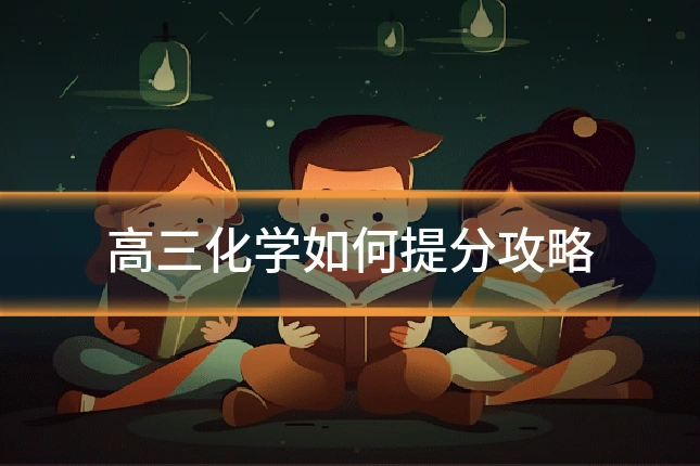 高三化学如何提分攻略