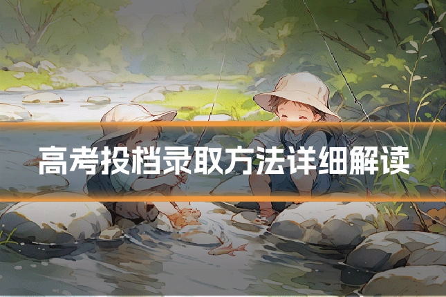 高考投档录取方法详细解读