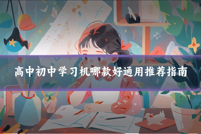 高中初中学习机哪款好通用推荐指南