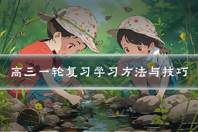 高三一轮复习学习方法与技巧