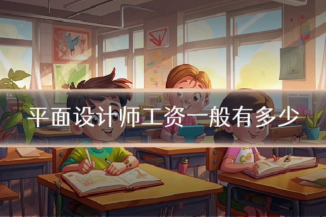 平面设计师工资一般有多少