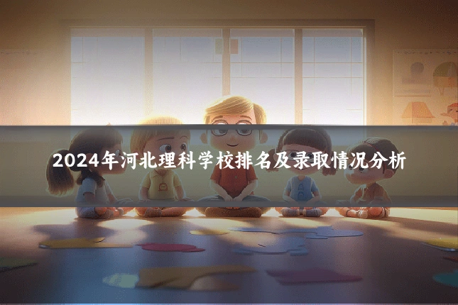 2024年河北理科学校排名及录取情况分析
