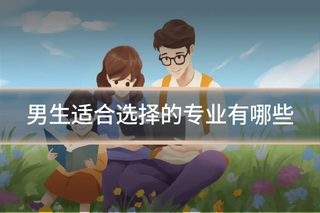 男生适合选择的专业有哪些
