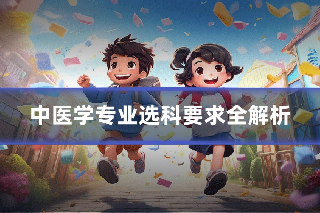 中医学专业选科要求全解析