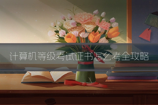 计算机等级考试证书怎么考全攻略