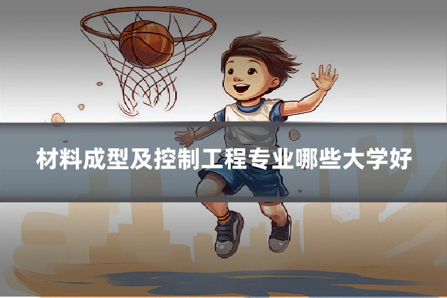 材料成型及控制工程专业哪些大学好