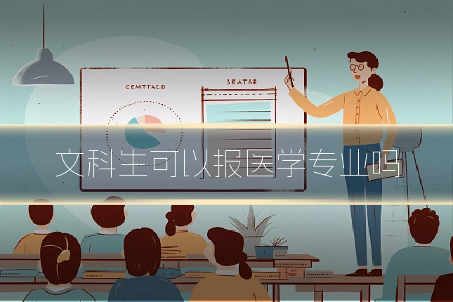 文科生可以报医学专业吗