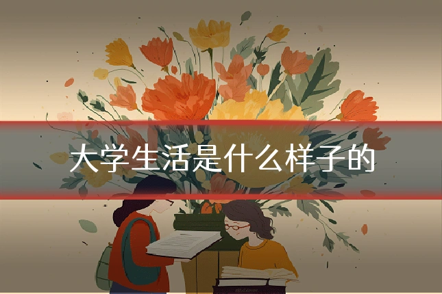 大学生活是什么样子的