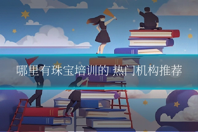 哪里有珠宝培训的 热门机构推荐