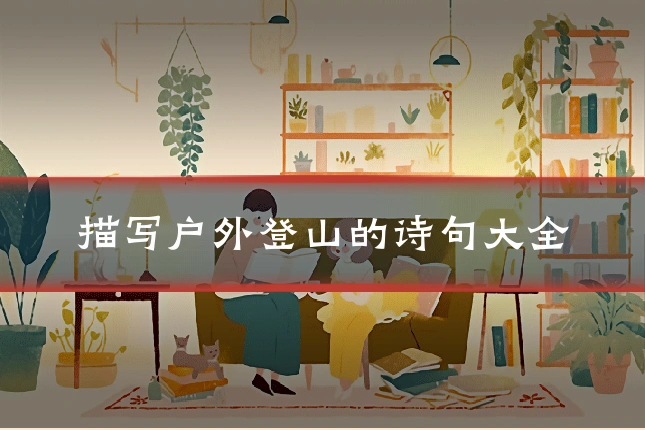 描写户外登山的诗句大全