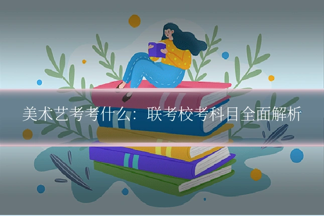 美术艺考考什么：联考校考科目全面解析