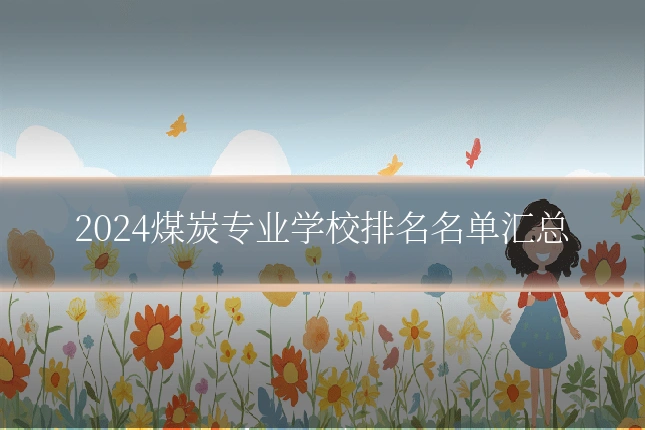 2024煤炭专业学校排名名单汇总