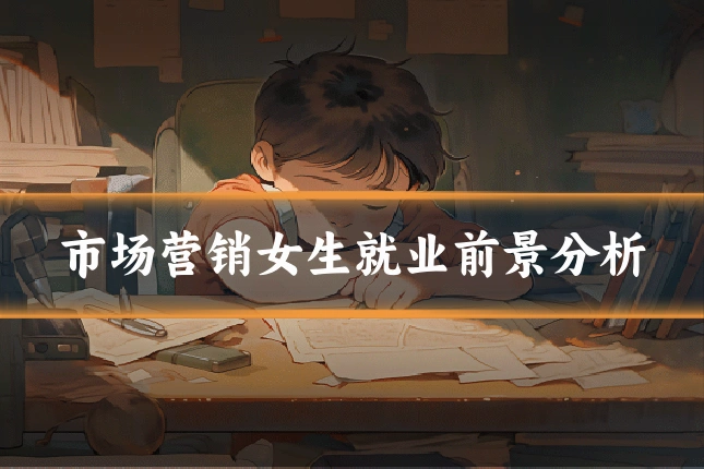 市场营销女生就业前景分析